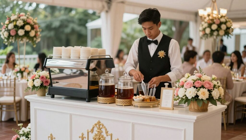 บริการกาแฟสดนอกสถานที่ในงานแต่งงาน บริการกาแฟสดนอกสถานที่ในงานแต่งงาน
